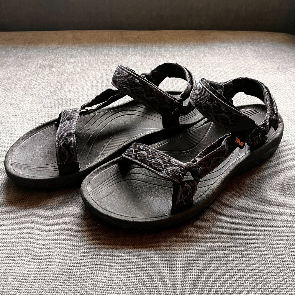 TEVA Men's Hurricane XLT2 Sport Sandals Size 11 Black Waterproof Hiking Active - Picture 3 of 11